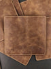 Bifold Long Leather Wallet-Crazy Horse