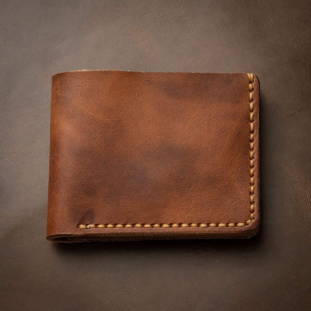 LEATHER WALLET - ENGLISH TAN